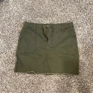 Army Green Skirt